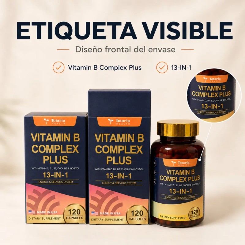 Vitaminas Complejo B Para Bienestar Integral Y Vitalidad