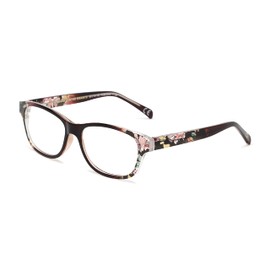 Sofia Vergara x Foster Grant Linda Blue Light Multi Focus Reading Glasses Rectangular, Berry, 52mm + 3.25