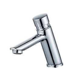 DICA 4212 Llave Individual Temporizadora para Lavabo, Cromo