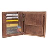 Leather Wallet Hunter Vintage Elephant with Latch Leather Wallet +