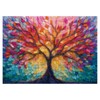Colorful Tree of Life Puzzle for Adults 1000 Pieces, Impossible