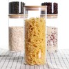 LEAVES AND TREES Y Stackable Kitchen Canisters Set, Pack of