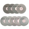 CAQUXIL Diamond Flat Lap Disc 6 Inch 180 Grit, 1/2