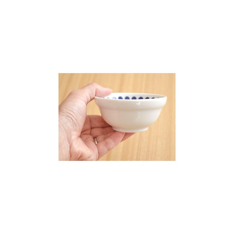 Tableware East ruri 3-inch small bowl Leaf kb-B2-2010-0-05