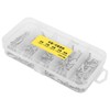 500PCS Single Double Barrel Crimping Sleeve Fishing Line Wire Leader