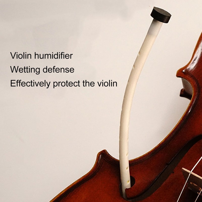 Violin Humidifier Silicone Humidifier Instrument Accessory Prevent Cracking Dryness Problem
