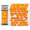 STIFFIE Techtron TT72 Boat PWC Letter Number Decal Registration YELLOW