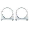 sourcing map sourcing map Muffler U-Bolt Clamps for 83mm(3-1/4") Diameter