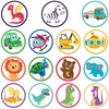 30pcs Potty Training Stickers, 15 Patterns Animal Color Potty You