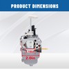 Wondrify RY906500S Carburetor for Ryobi 6500 8125 Watts Generator with