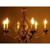 LUXON Clear Glass Edison C33 Torpedo Bullet Shape LED Light