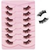 Vivis Half Lashes Corner Lashes Natural Looking Wispy Cat Eye