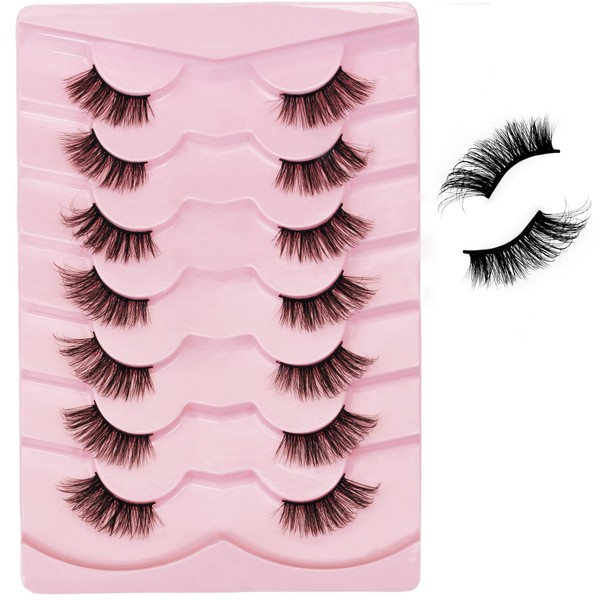 Vivis Half Lashes Corner Lashes Natural Looking Wispy Cat Eye