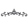 OYEFLY Metal Scroll Wall Art Decor,Rustic Iron Wall Medallion (style