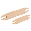 HEEPDD Weaving Shuttle, 2Pcs Beech Wood Weaving Shuttle DIY Weaving