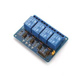 250V/10A 4 Channel SPDT Power Relay Module 5V Control for DIY PIC AVR DSP ARM MCU