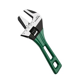 Monkey Wrench, Wide Adjustable Wrench, Multi-functional Spanner, 7.9 inches (202 mm), Max Opening 2.4 inches (60 mm), Adjustable, Graduated, Water Piping, Automobile, Bicycle, Motorcycle Repair,