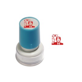 YQBOOM Trump Stamp Self Inking Stamp for Trump 2025 Rubber Stamp Red Ink Stamp for Business Office Supplies