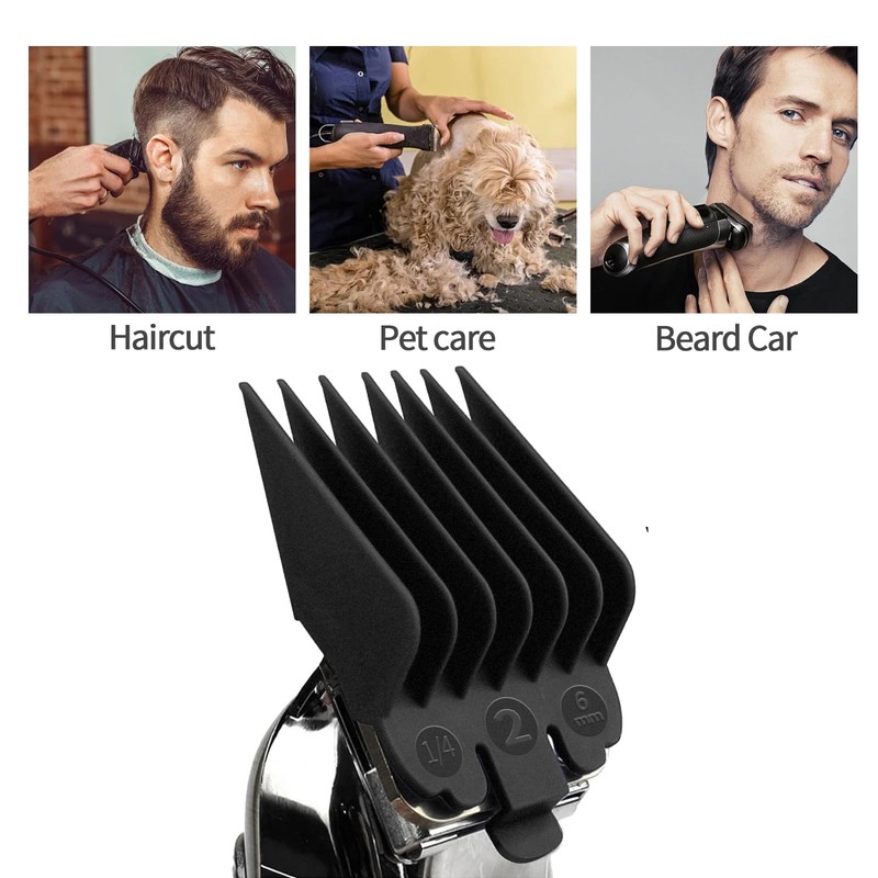 8 PCS Hair Clipper Guards, 8 Sizes Hair Clipper Guards