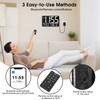 tawiliysy 13" Large Digital Wall Clock with Remote, Bluetooth Connection,