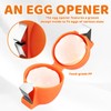 4-Piece Egg Cracker, Egg Shell Opener, Egg Cracker Tool, Kitchen
