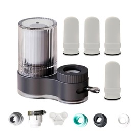 Tap Filter Purifier Eliminates Contaminants For Pure Drinking Water 7 Stage Water Filtration System ABS Tap Water Filter, D