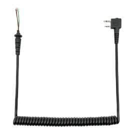 For Icom Microphone Cable For IC-F3001 F4001 F4022 IC-V80 IC-F3 Speaker Two Way Radio