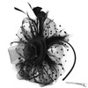 KalluliCC Black Fascinators Hat for Women Tea Party,Tea Party Hats