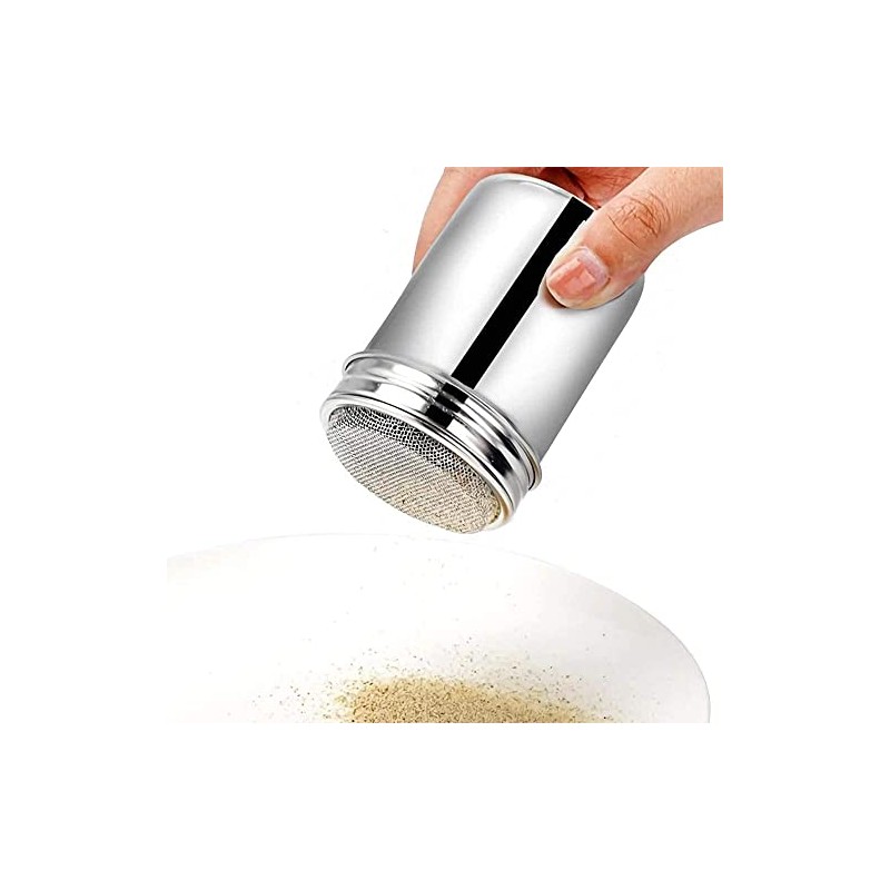 Flour Flour Bottle, Powder Can, Condiment, Seasoning Can, Stainless Steel,