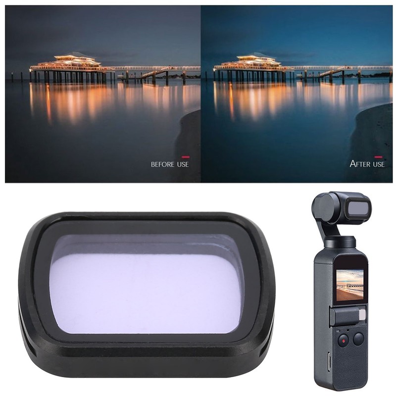 BRDRC Handheld Camera AntiLight Pollution Optical Glass Lens Filter for