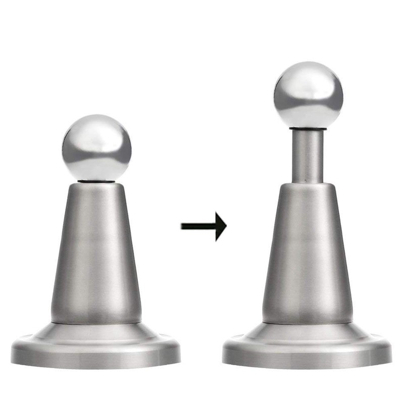 LHKJ Stainless Steel Magnetic Door Stop, Wall Mounted Door Stop,