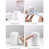 LtYioe Colorful Cool Mini Humidifier, USB Personal Desktop Humidifier for