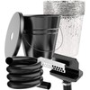 Rear Grease Drainage System for Blackstone Grease Catcher, Upgraded Grease