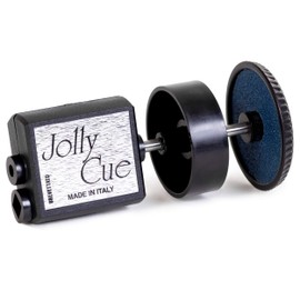Longoni Jolly Cue Repair Tool 2 in 1 for Sanding Flattening Billiard Pool Cue Shaft Ferrules and Cue Tips