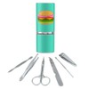 Simple Summer Hamburger Stainless Steel Manicure Pedicure Grooming Beauty Care
