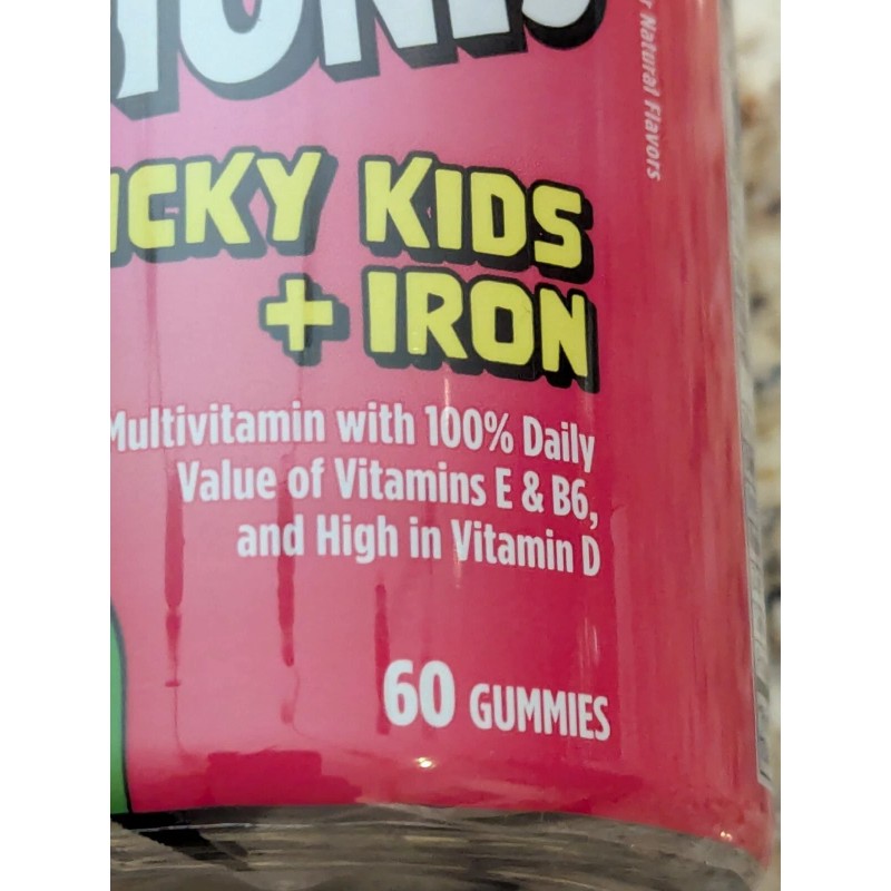 Flintstones Vitamins Kids Gummy Multivitamin + Iron Grape 60 ct