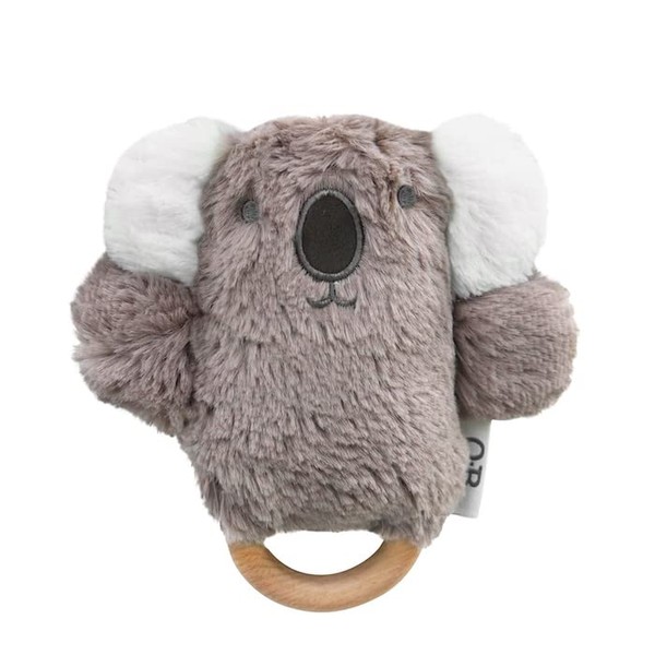 OB DESIGNS - Soft Newborn Musical Plush with Beech Wood