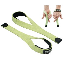 WARM BODY COLD MIND V2 Lifting Wrist Straps for Weightlifting - Hand Straps for Powerlifting, Weight Lifting, Bodybuilding Functional/Cross Training, Deadlift Gym Bar, Cotton (Salat PRO)