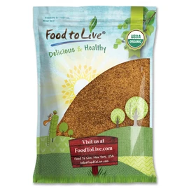 Food to Live Organic Brown Coconut Sugar, 10 Pounds – Non-GMO, Pure Palm Sugar, Kosher, Vegan, Fair Trade, Unrefined, Granulated, Low Glycemic Sweetener, Highly Nutritious, Perfect for Baking, Bulk
