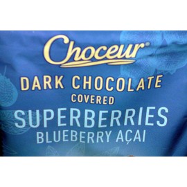 Choceur Dark Chocolate Covered Superberries - Blueberry-Acai (2 Pack)