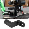 Madezz Motorcycle Mount Extension Holder, Multi-functional Rearview MirrorBracket for Cell
