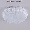 8inch RV LED Ceiling Light with Acrylic Lens and Switch,