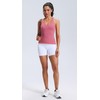 Workout Tank Top with Built in Bra for Women -