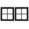 WRISIN 2 Pack 16" x 16" Square Shed Window with