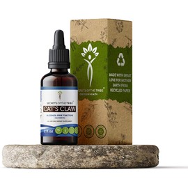 Cat's Claw Tincture Alcohol-Free Liquid Extract, Wildcrafted Cat's Claw (Uncaria Tomentosa) Dried Inner Bark (2 FL OZ)