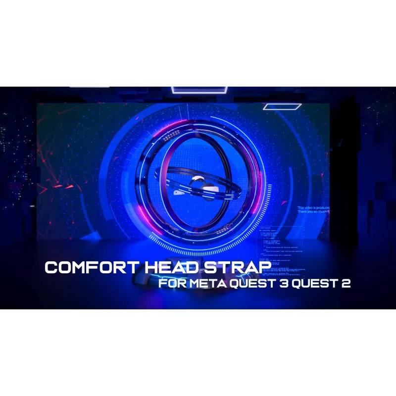 HELLCOOL Kawaye Head Strap for Meta Quest 3&Quest 2,Double Knobs