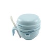 10 Pieces/Set Baby Food Masher Manual Fruit Grinding Bowl Travel