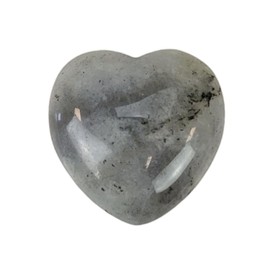 Coco Papaya Natural Labradorite Heart 20g