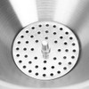 Stainless Steel Funnel with Strainer, Large Wide Mouth, Thickened Household
