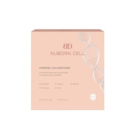 Nuborn Cell Mascarilla De Colágeno De Hidrogel  Mascarilla De Hidrogel De Células Madre Avanzada Para Piel Seca  2 De Niacinamida, Colágeno